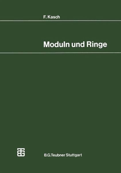 Moduln und Ringe (eBook, PDF) Moduln und Ringe (eBook, PDF)