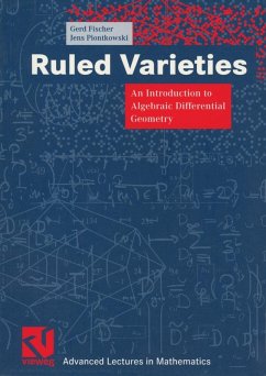Ruled Varieties (eBook, PDF) - Fischer, Gerd; Piontkowski, Jens