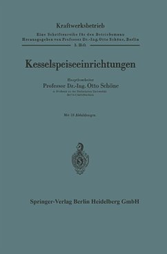 Cover Kesselspeiseeinrichtungen (eBook, PDF)