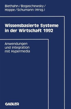 Wissensbasierte Systeme in der Wirtschaft 1992 (eBook, PDF) - Biethahn, Jörg