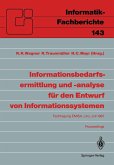 Informationsbedarfsermittlung und -analyse für den Entwurf von Informationssystemen (eBook, PDF)