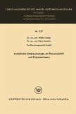 Analytische Untersuchungen an Polyacrylnitril- und Polyesterfasern (eBook, PDF)