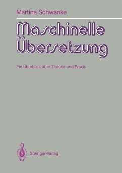 Maschinelle Übersetzung (eBook, PDF) - Reimann, Martina