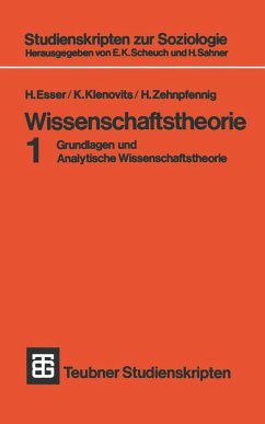Cover Wissenschaftstheorie (eBook, PDF)