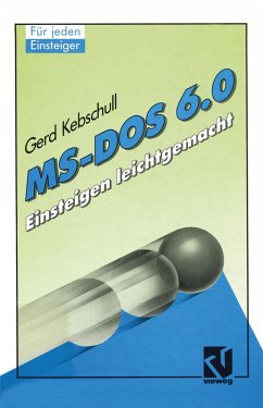 MS-DOS 6.0 (eBook, PDF) - Kebschull, Gerd