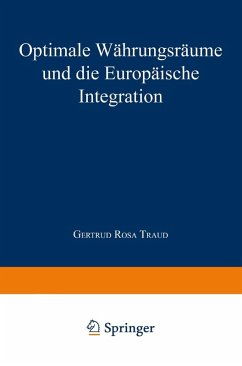 Optimale Währungsräume und die europäische Integration (eBook, PDF)