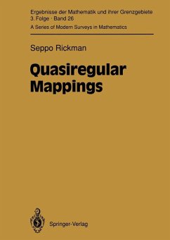 Quasiregular Mappings (eBook, PDF) - Rickman, Seppo