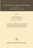Untersuchung von Bettwäsche aus Baumwolle und Polynosic-Fasern im Mischverhältnis 50/50 auf Verhalten beim Waschen und Trocknen (eBook, PDF)