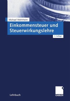 Cover Einkommensteuer und Steuerwirkungslehre (eBook, PDF)