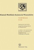 Aktuelle Entwicklungstendenzen der Phosphorchemie. Kontrolle von umweltsensitiven Schadstoffen bei der Verarbeitung von Steinkohle (eBook, PDF)
