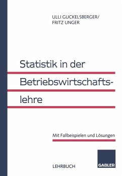 Cover Statistik in der Betriebswirtschaftslehre (eBook, PDF)