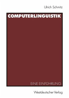 Computerlinguistik (eBook, PDF) - Schmitz, Ulrich