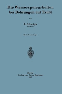 Cover Die Wassersperrarbeiten bei Bohrungen auf Erdöl (eBook, PDF)