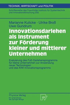 Innovationsdarlehen als Instrument zur Förderung kleiner und mittlerer Unternehmen (eBook, PDF) Cover Innovationsdarlehen als Instrument zur Förderung kleiner und mittlerer Unternehmen (eBook, PDF)