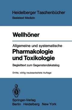 Allgemeine und systematische Pharmakologie und Toxikologie (eBook, PDF) - Wellhöner, Hans-Herbert