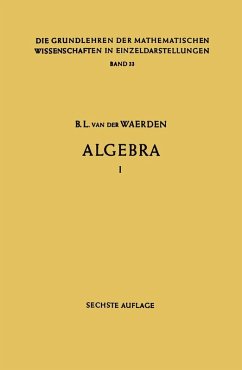 Algebra (eBook, PDF) - Waerden, Bartel L. Van Der