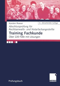 Training Fachkunde (eBook, PDF) - Roeser, Karsten