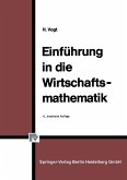 Einführung in die Wirtschaftsmathematik (eBook, PDF)