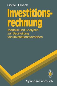 Cover Investitionsrechnung (eBook, PDF)