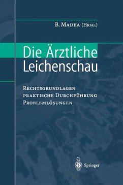 Die Ärztliche Leichenschau (eBook, PDF) Cover Die Ärztliche Leichenschau (eBook, PDF)