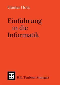 Einführung in die Informatik (eBook, PDF) - Hotz, Günther