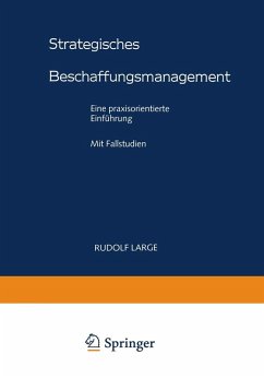 Strategisches Beschaffungsmanagement (eBook, PDF) Cover Strategisches Beschaffungsmanagement (eBook, PDF)