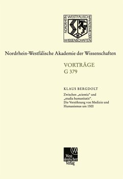 Geisteswissenchaften (eBook, PDF) - Bergdolt, Klaus