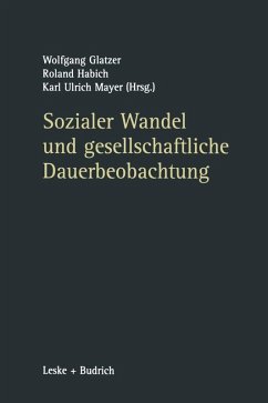 Sozialer Wandel und gesellschaftliche Dauerbeobachtung (eBook, PDF)