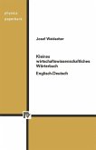Kleines wirtschaftswissenschaftliches Wörterbuch Englisch-Deutsch (eBook, PDF)