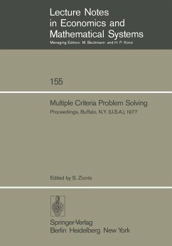 Multiple Criteria Problem Solving (eBook, PDF)