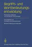Begriffs- und Wortbedeutungsentwicklung (eBook, PDF)