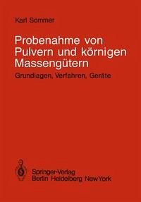 Cover Probenahme von Pulvern und körnigen Massengütern (eBook, PDF)