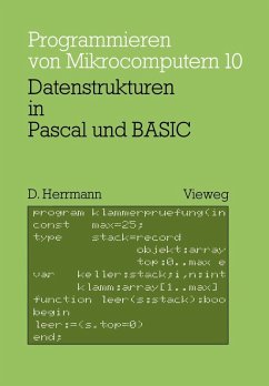 Datenstrukturen in Pascal und BASIC (eBook, PDF) - Herrmann, Dietmar