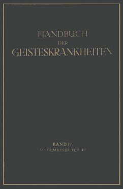 Cover Handbuch der Geisteskrankheiten (eBook, PDF)