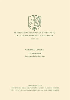 Die Todesstrafe als theologisches Problem (eBook, PDF) - Gloege, Gerhard