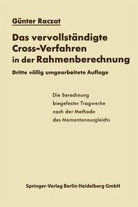 Das vervollständigte Cross-Verfahren in der Rahmenberechnung (eBook, PDF) Cover Das vervollständigte Cross-Verfahren in der Rahmenberechnung (eBook, PDF)