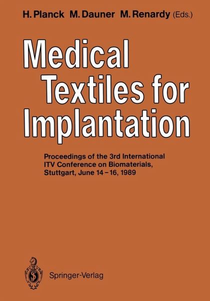 Medical Textiles for Implantation (eBook, PDF)