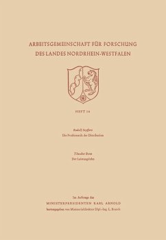 Die Problematik der Distribution / Der Leistungslohn (eBook, PDF) - Seyffert, Rudolf
