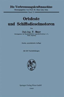 Ortsfeste und Schiffsdieselmotoren (eBook, PDF) - Mayr, F.