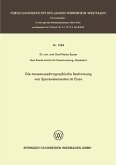 Die massenspektrographische Bestimmung von Spurenelementen im Eisen (eBook, PDF)
