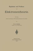 Ergebnisse und Probleme der Elektronentheorie (eBook, PDF)
