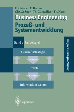 Business Engineering Prozeß- und Systementwicklung (eBook, PDF) - Österle, Hubert; Brenner, Claudia; Gaßner, Christian; Gutzwiller, Thomas; Hess, Thomas