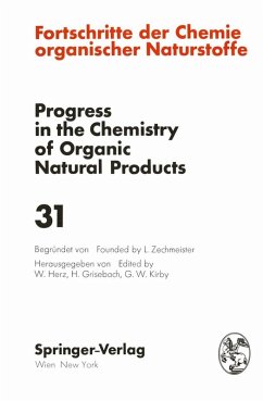 Fortschritte der Chemie Organischer Naturstoffe / Progress in the Chemistry of Organic Natural Products (eBook, PDF) - Andersen, N. H.; Schmidt, R.; Schrauzer, G. N.; Swan, G. A.; Tamm, Ch.; Wagner, H.; Winterfeldt, E.; Brady, St. F.; Harris, C. M.; Harris, Th. M.; Hecker, E.; Hindley, K. B.; McGregor, D. N.; Marshall, J. A.; Roberts, J. C.