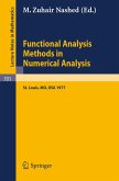 Functional Analysis Methods in Numerical Analysis (eBook, PDF)