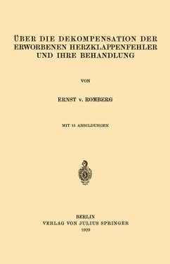 Cover Über die Dekompensation der Erworbenen Herzklappenfehler und ihre Behandlung (eBook, PDF)
