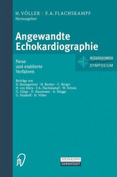 Angewandte Echokardiographie (eBook, PDF) Cover Angewandte Echokardiographie (eBook, PDF)
