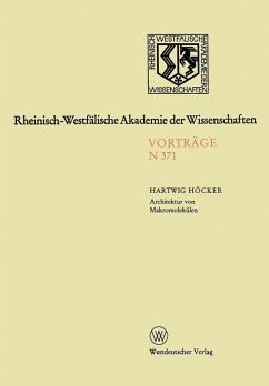 Cover Architektur von Makromolekülen (eBook, PDF)