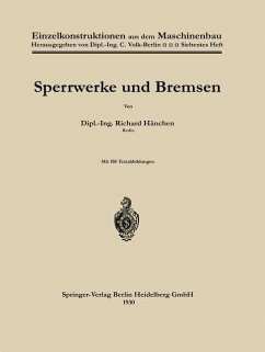 Cover Sperrwerke und Bremsen (eBook, PDF)