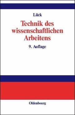 Cover Technik des wissenschaftlichen Arbeitens (eBook, PDF)