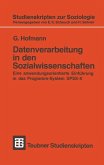 Datenverarbeitung in den Sozialwissenschaften (eBook, PDF)